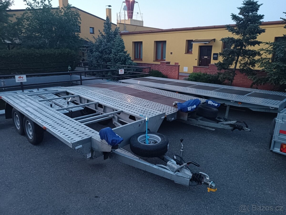 Car transport - anhänger - podval - plato - lafeta - 2