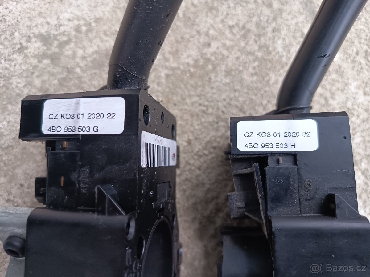 Páčky Octavia I, Superb I - 2