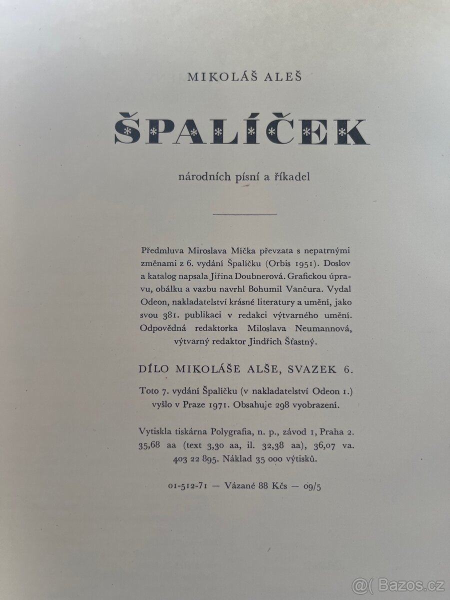 Mikoláš Aleš, Špalíček - 2