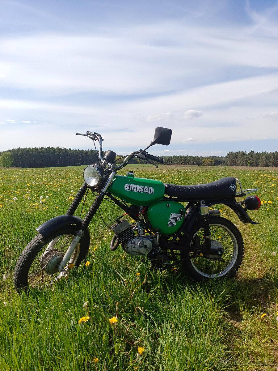 Simson S51 enduro bez TP