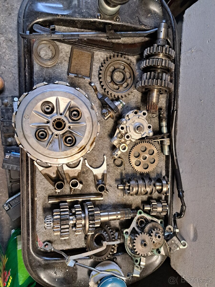 Honda fx 650 slr fmx nx dominator motor po dílech