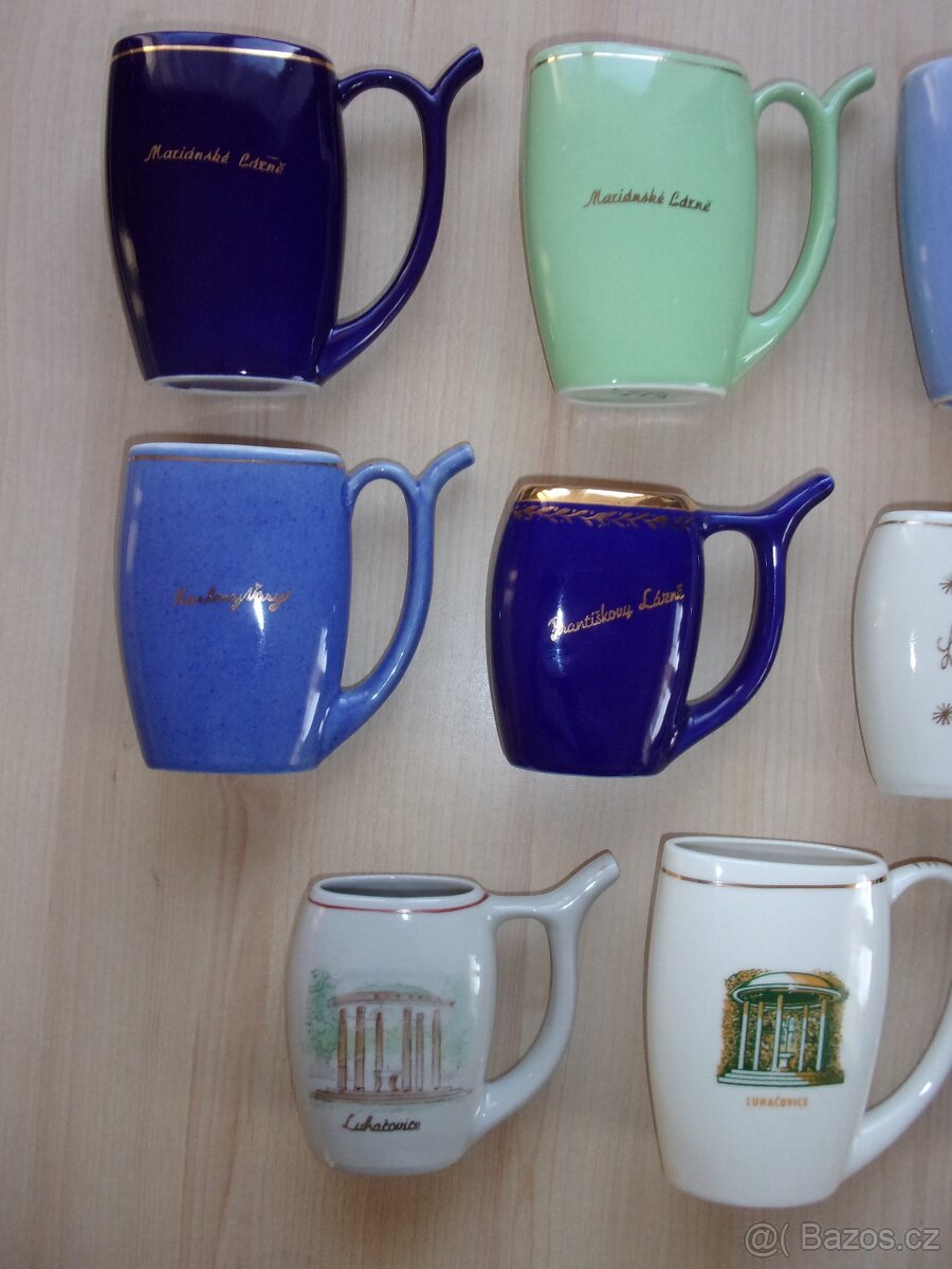 11x LÁZEŇSKÝ POHÁREK - PÍTKA Z LÁZNÍ - RŮZNÁ MĚSTA - 2