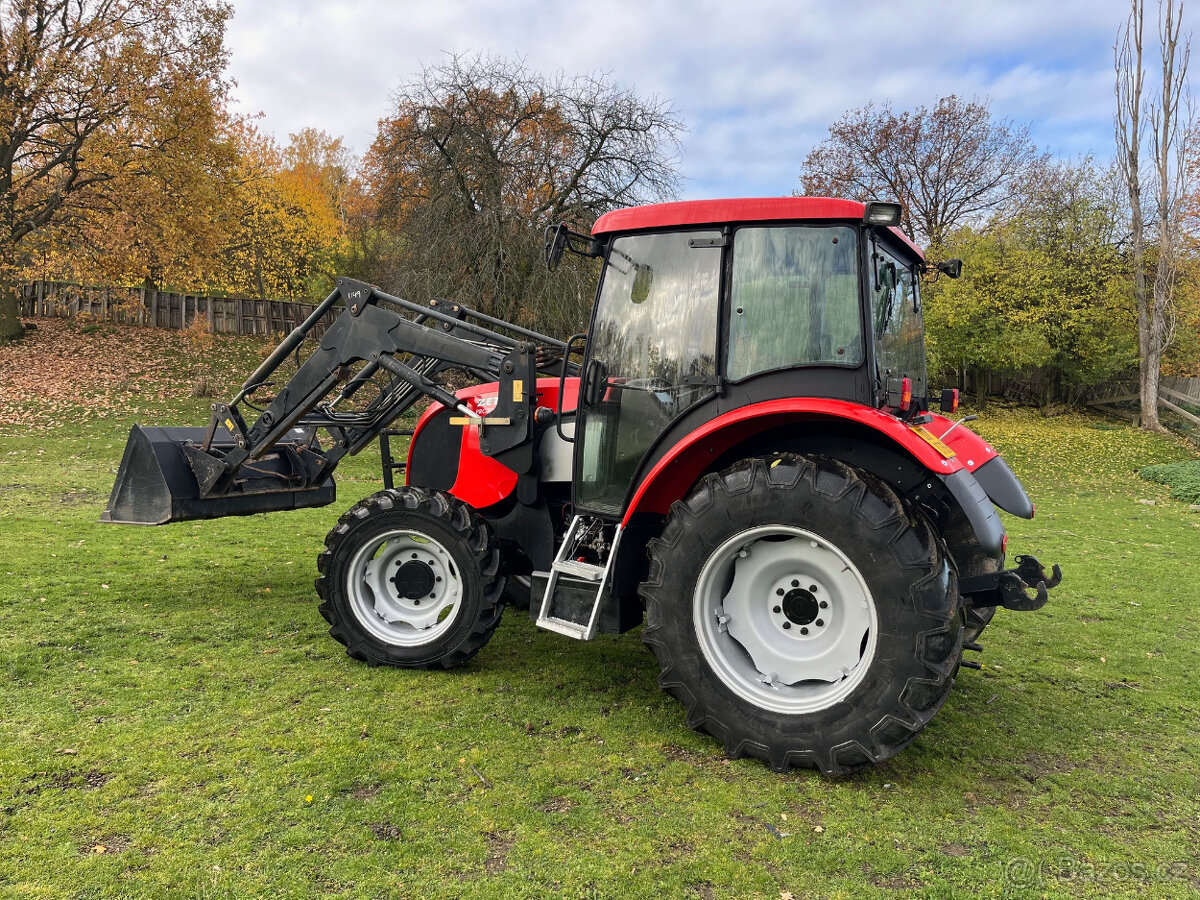 Zetor Proxima 7441 s čelním nakladačem s SPZ - 2
