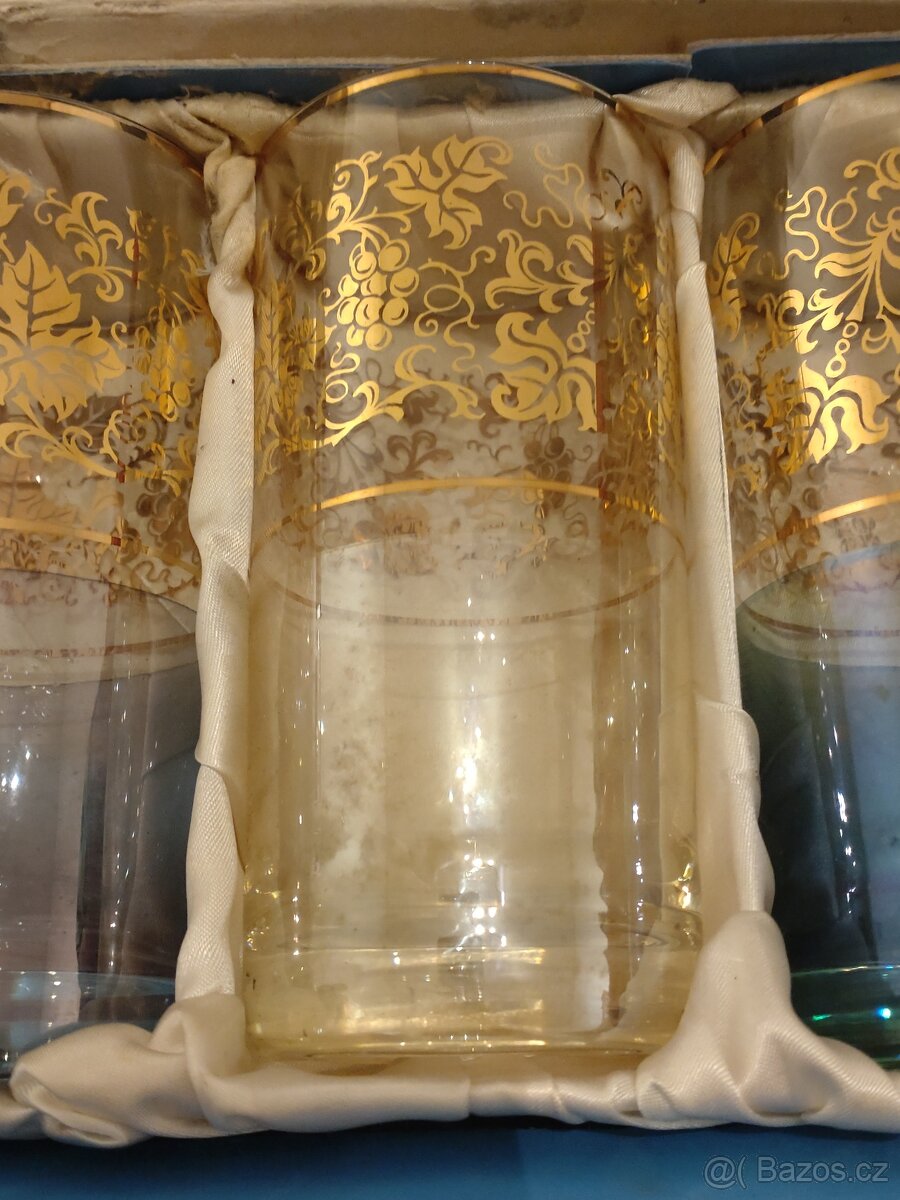 Skleničky barevné RETRO CZECHOSLAVAKIA - 2