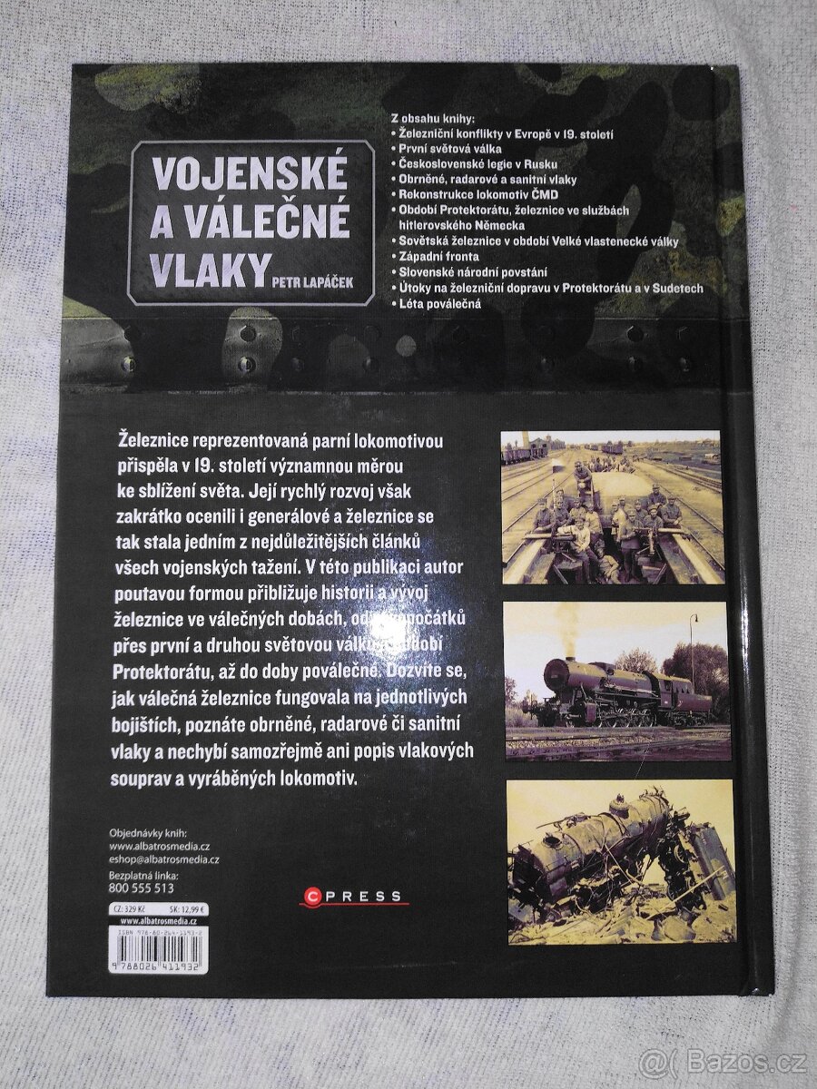 VOJENSKÉ A VÁLEČNÉ VLAKY - KNIHA, PEVNÁ VAZBA - 2