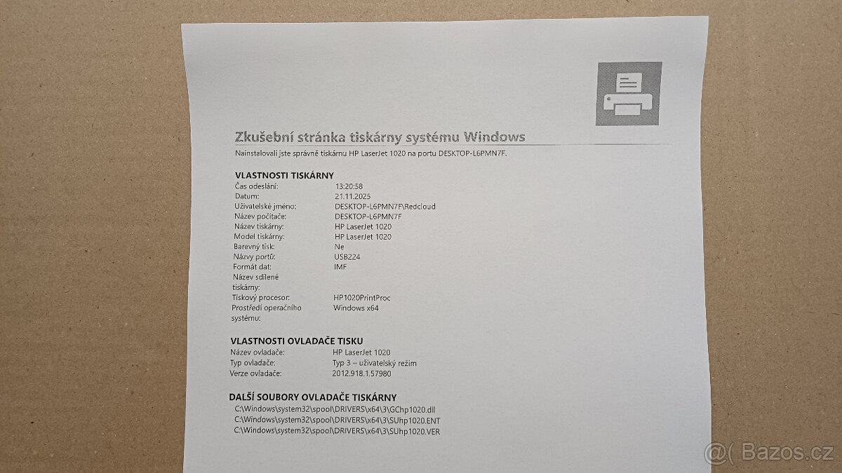 HP Laserjet 1020 | nový toner na 2000stran - 2