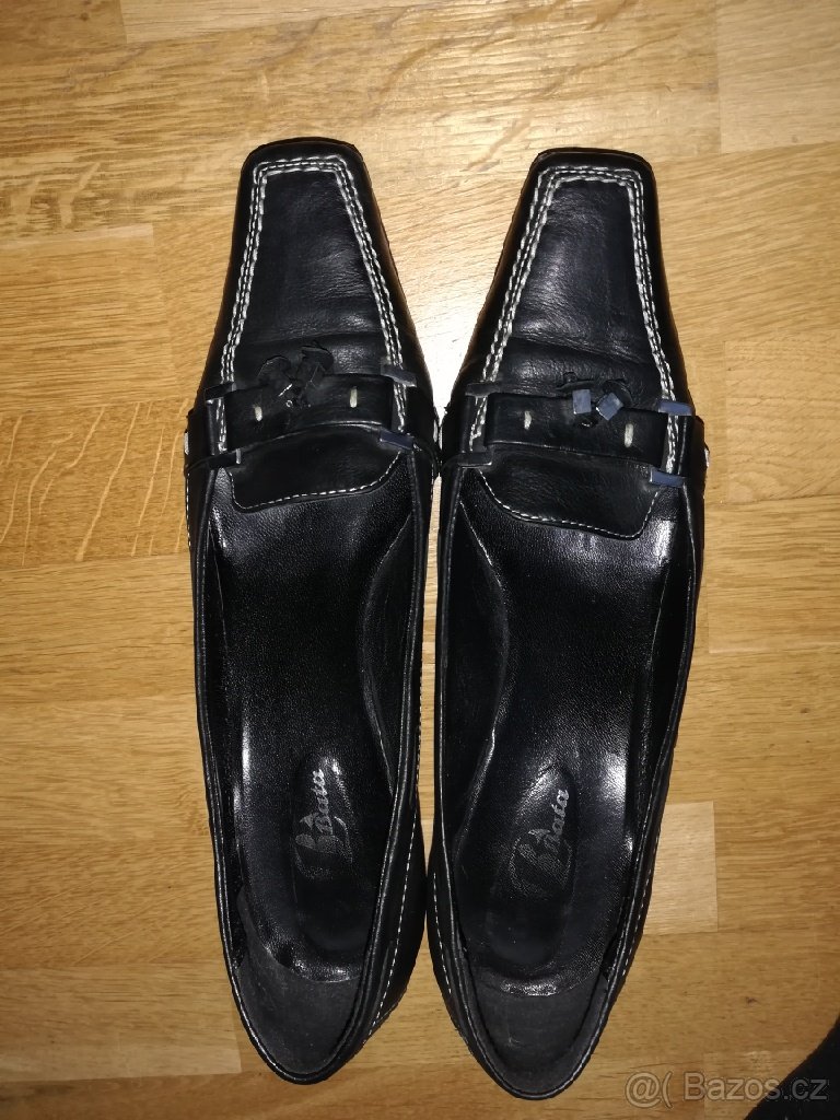 Dámské kožené lodičky zn. Baťa, vel. 40 - 2