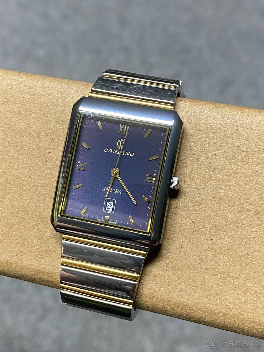 hodinky náramkové hodinky staré hodinky candino sahara - 2