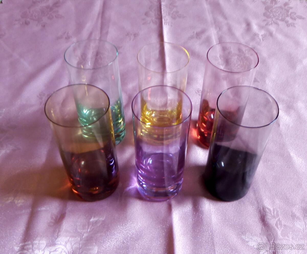 Moser Whisky Set, barevné sklenice, 6 ks - 2