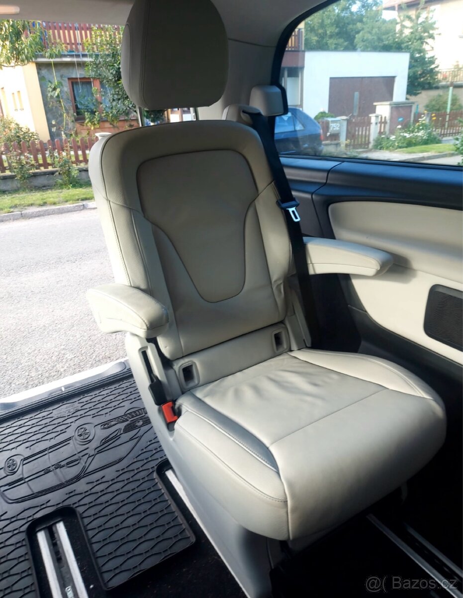 Křesla Mercedes W 447 V-Klasa světle bílá Lugano - 2