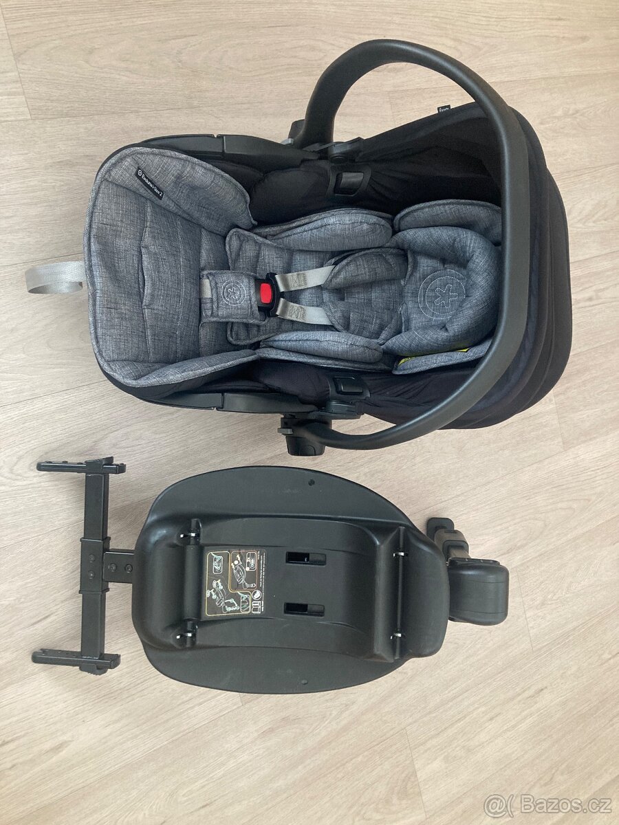 Dětské vajíčko KIDDY Isofix + zrcátko pro sledování dítěte - 2
