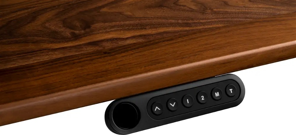 Výškově nastavitelný stůl AlzaErgo Table ET1 Ionic black - 2