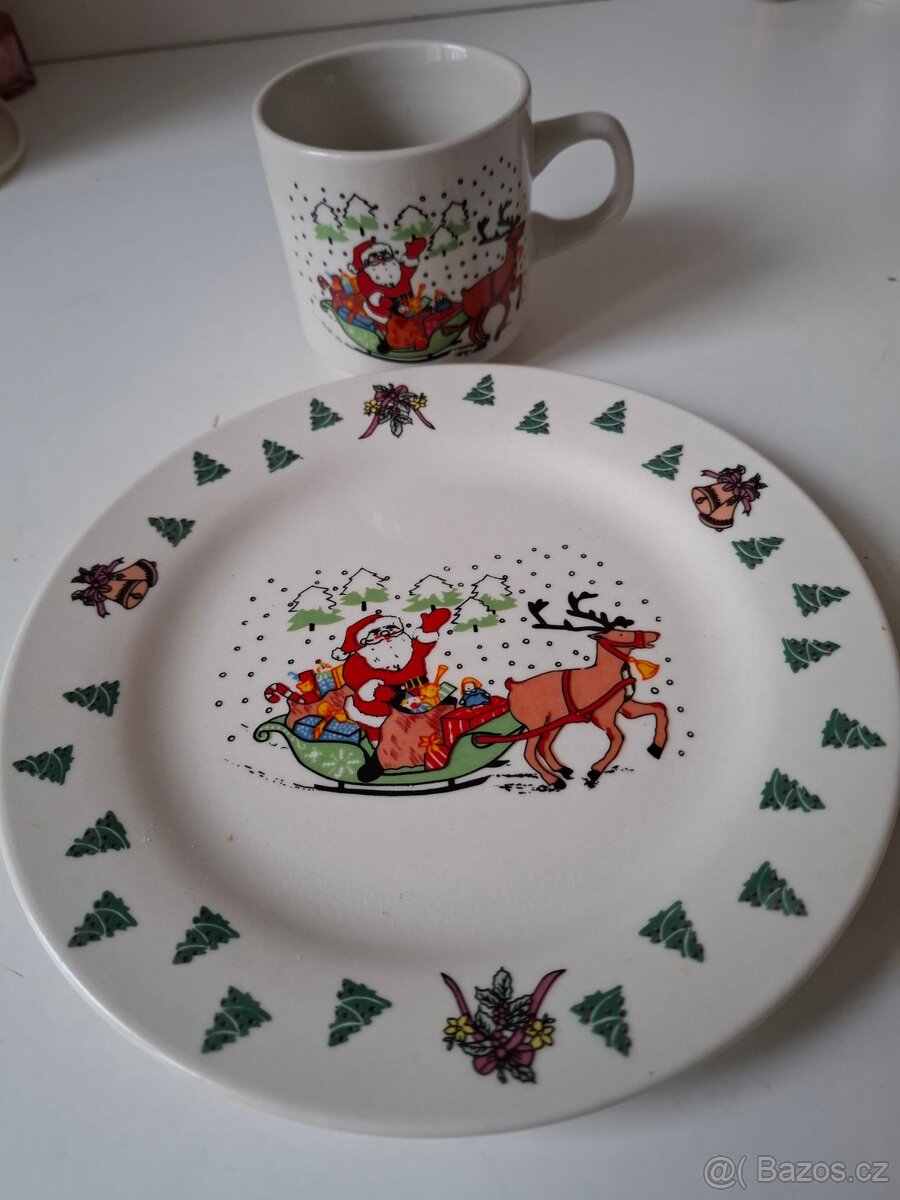 Dětská vánoční jídelní souprava - 2