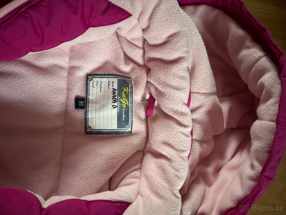 Dívčí zimní bunda Kugo na 3-4 roky - 2