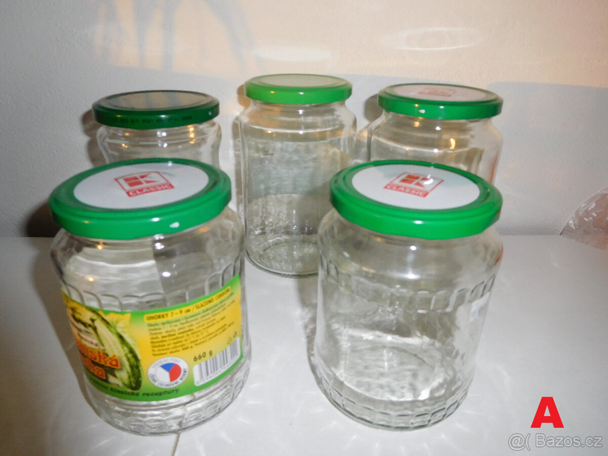 ZAVAŘOVACÍ SKLENICE ŠROUBOVACÍ S VÍČKEM - 2