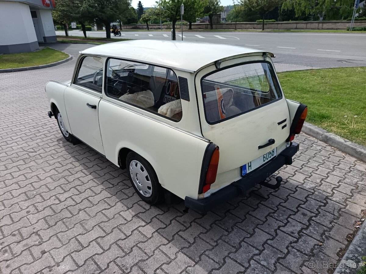 Trabant 601combi Doklady německé na Přihlášení - 2