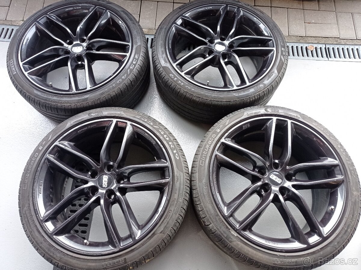 19" letní al kola ORIGINAL BBS Made in Germany KBA 50657 - 2