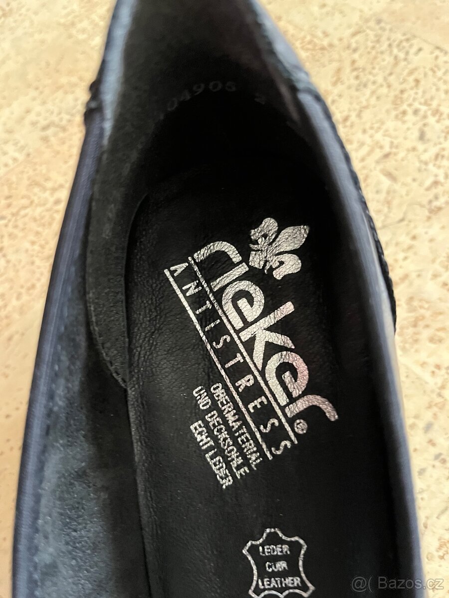 Lodičky Rieker vel. 40 + kabelka Dapi - 2