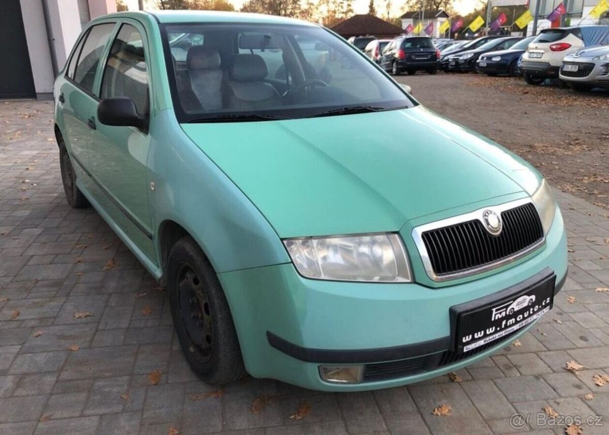 Škoda Fabia 1.4 benzín manuál 50 kw - 2