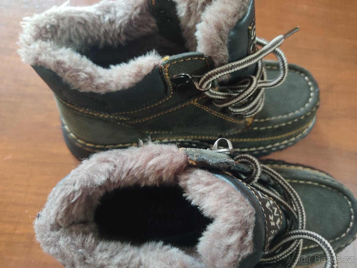 Nové kožené kotníčkové boty - 2