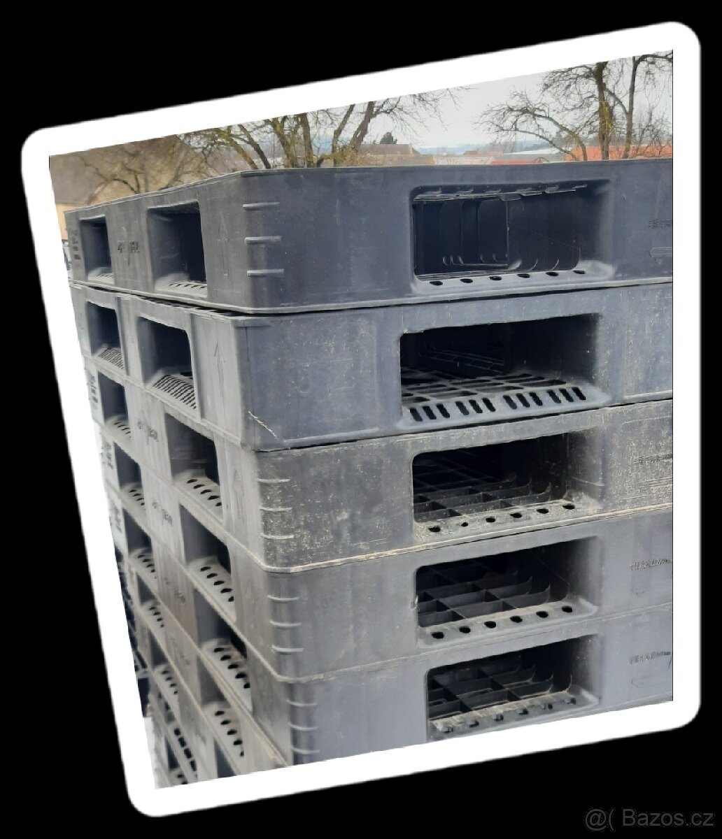 plastové palety 1300x1100x140 - 2