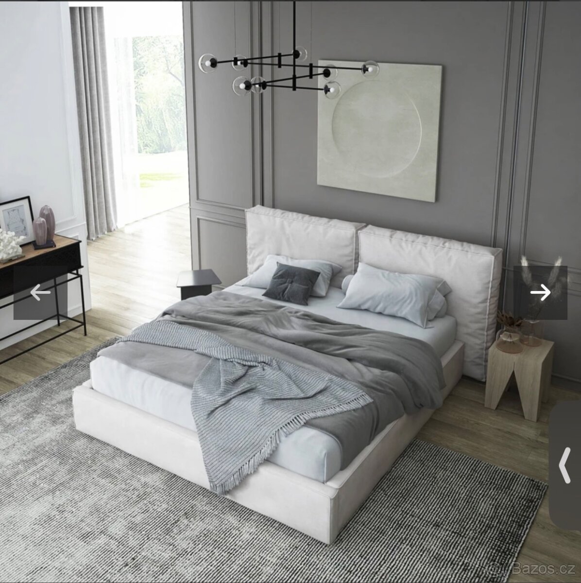 Manželská postel 180x200 - 2