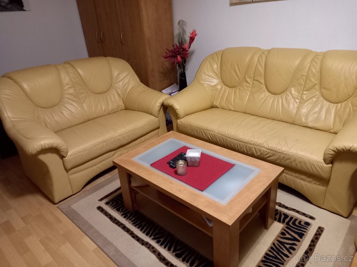 Kožená sedací souprava 3+2+1 - 2