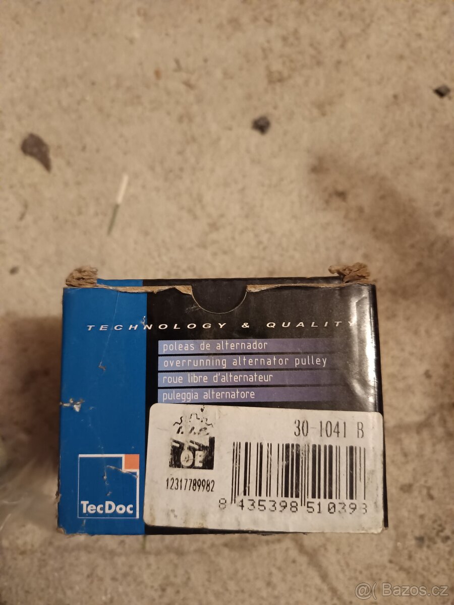Volnoběžná řemenice alternátoru BMW E60 - 2