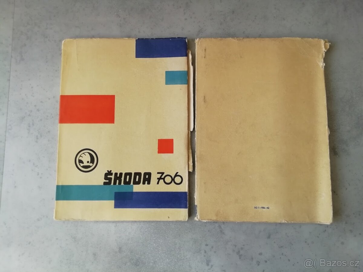 Škoda 706 RTS, RTTN - dokumentace - 2