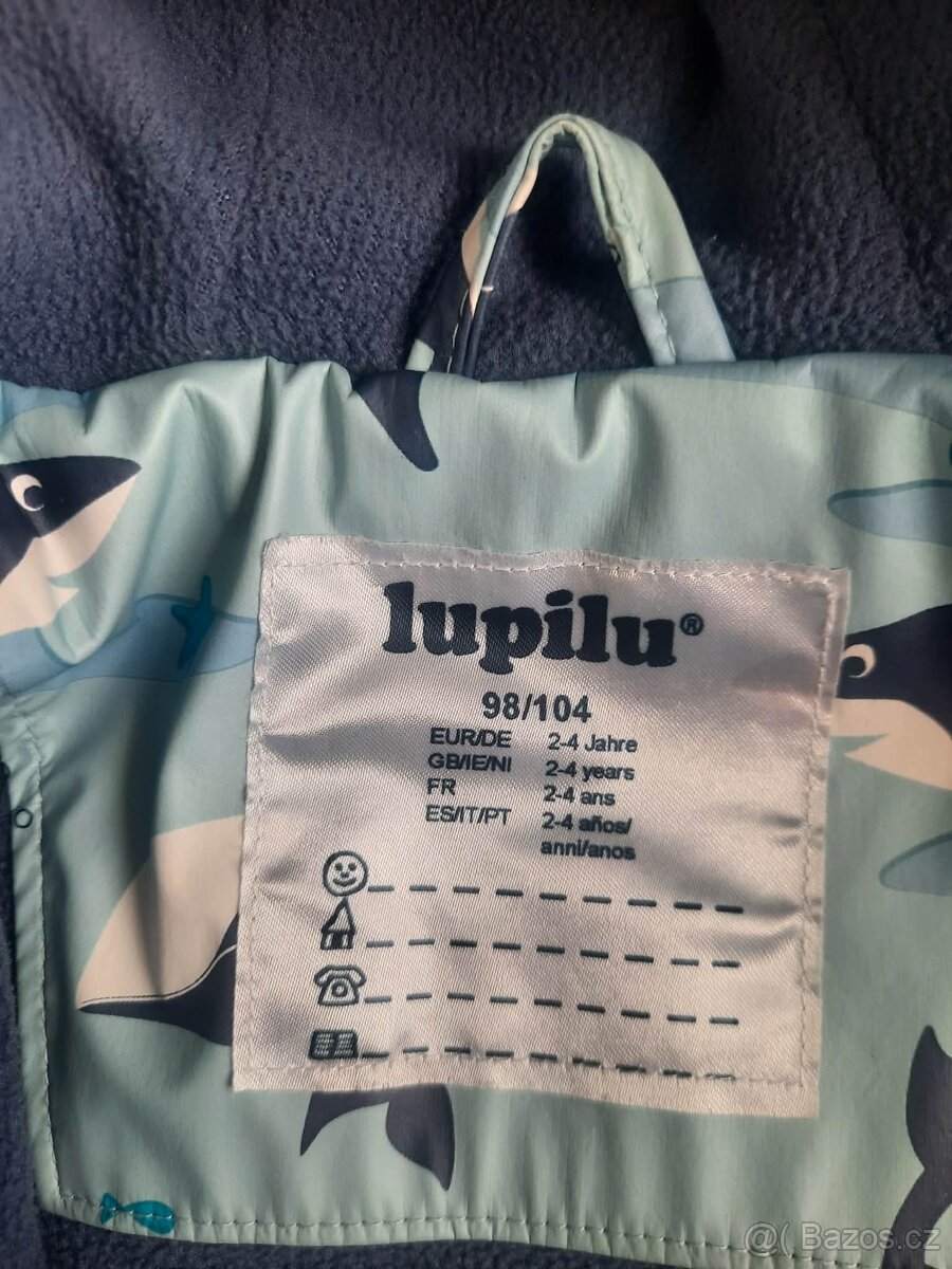 Nepromokavá jarní bunda 98/104 - 2