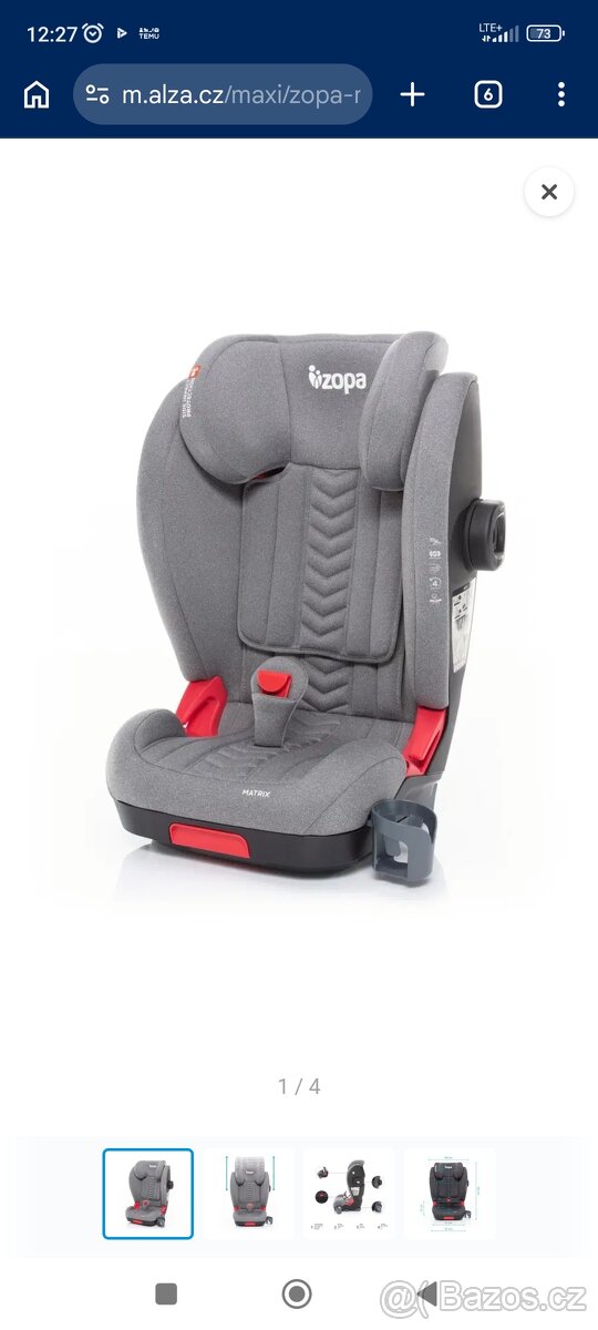 Autosedačka Zoppa Matrix - 2