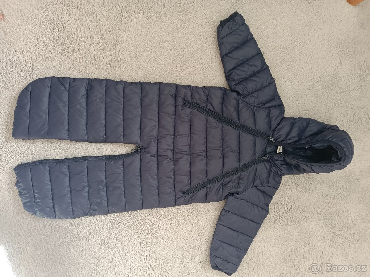 Kombinéza/fusak s rukávy pro miminko 62/68 - 2