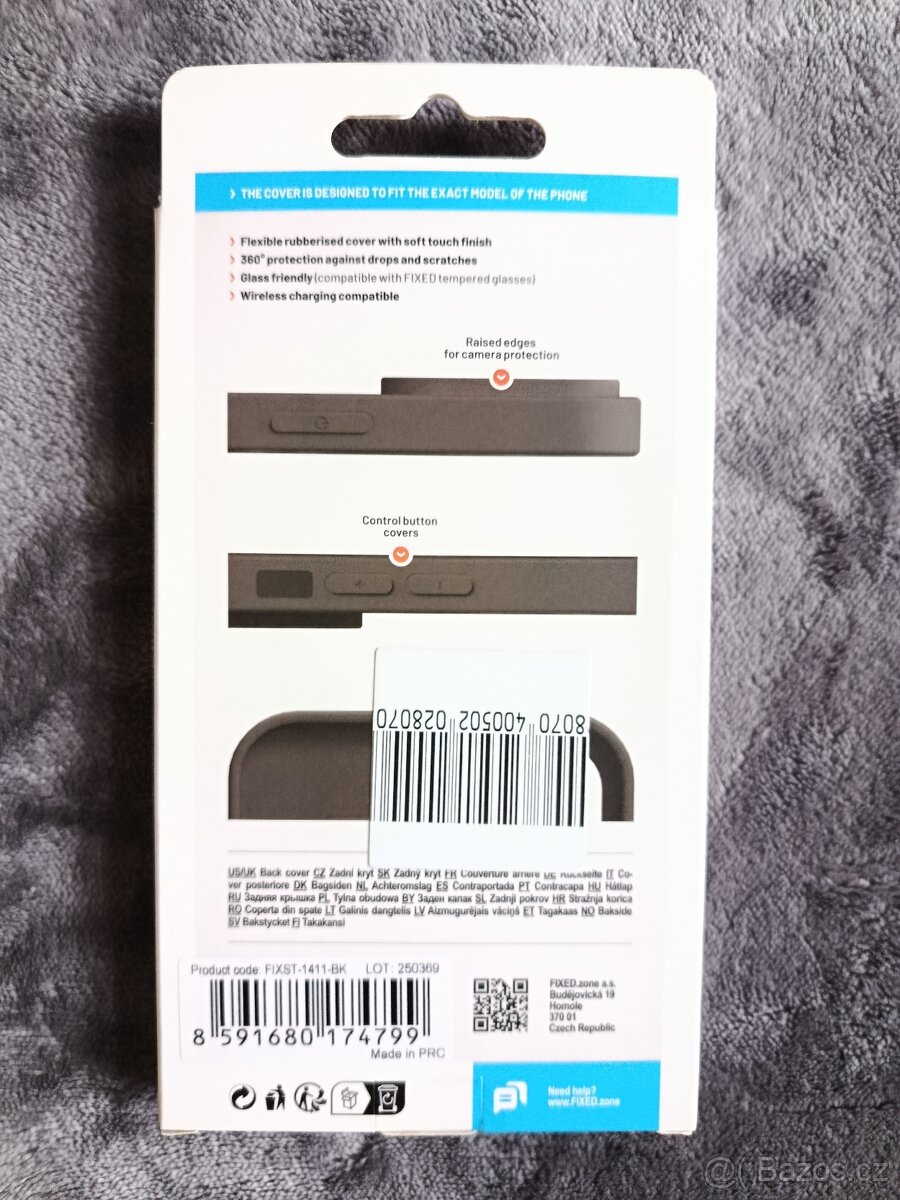 Nový zadní kryt FIXED pro Xiaomi Redmi Note 14 - 2