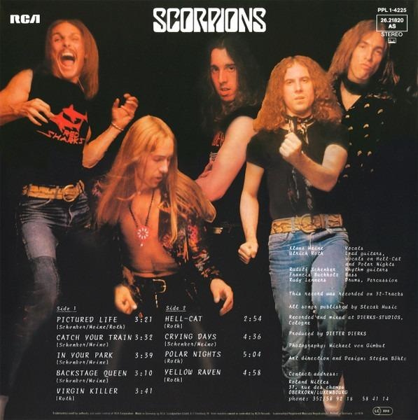 LP Scorpions - Virgin Killer 1976 - 2