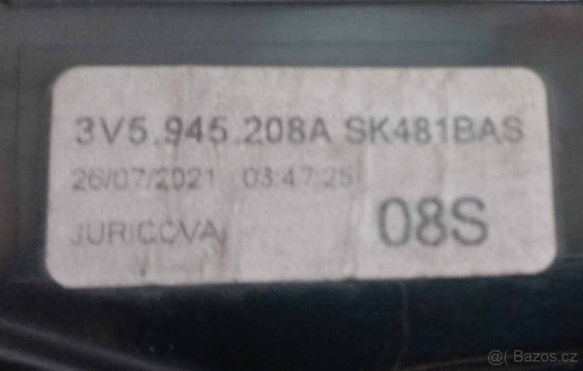 Zadní světlo Škoda SUPERB III SUPERB 3 3V5 - 2