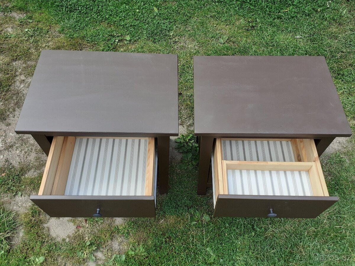 Ikea komoda noční stolek Hemnes. - 2