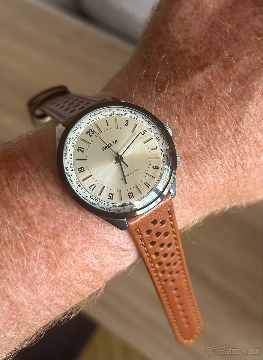Hodinky Raketa 24 Hours World Time - 2