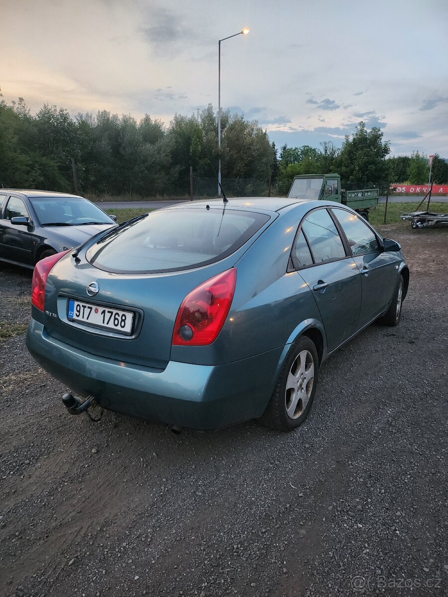 Nissan Primera 2.2D 93kw rok 2002 tažné - 2