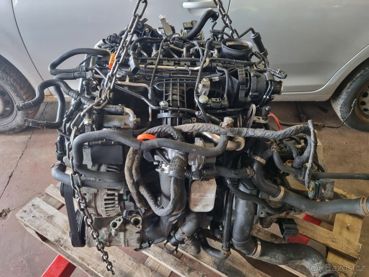 Motor 1,6 tdi 77kw typ CAY CAYC - 2