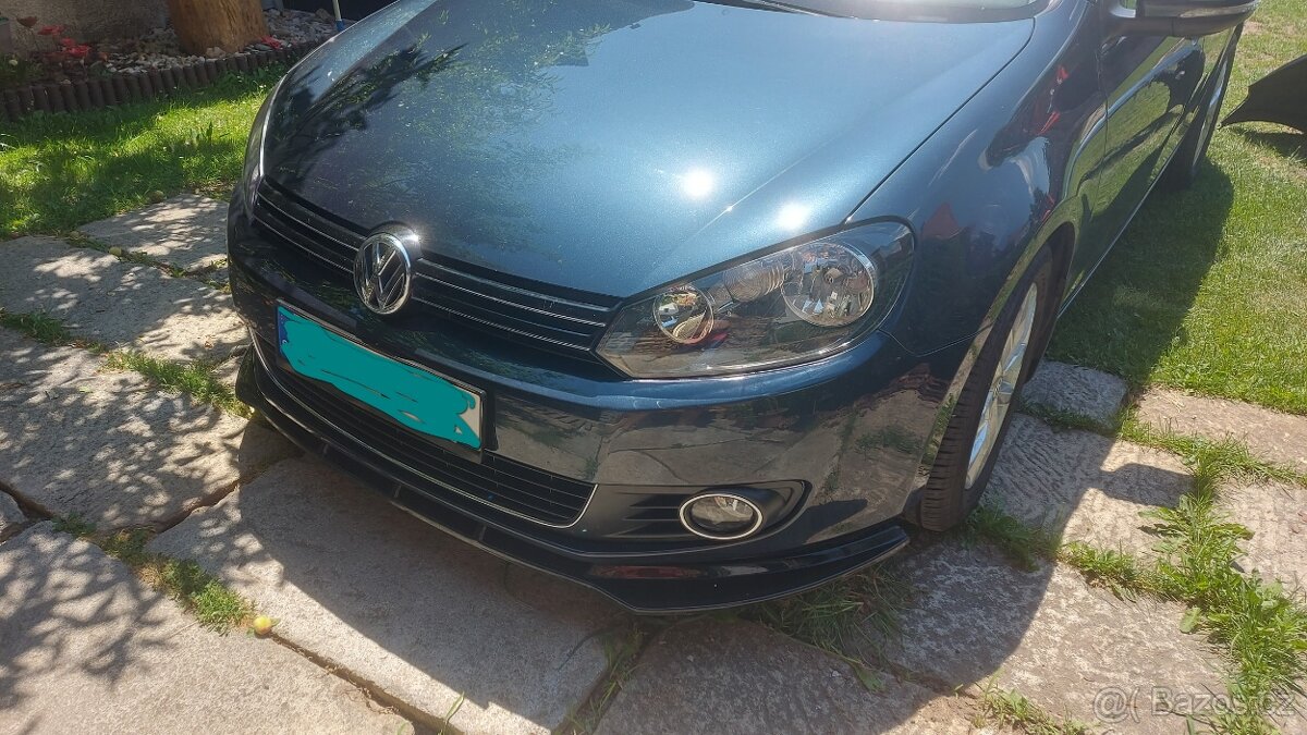 Přední spoiler na VW Golf 6 - 2