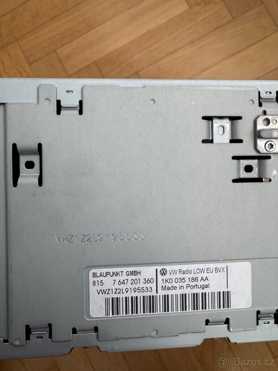 VW RCD 310 rádio - 2