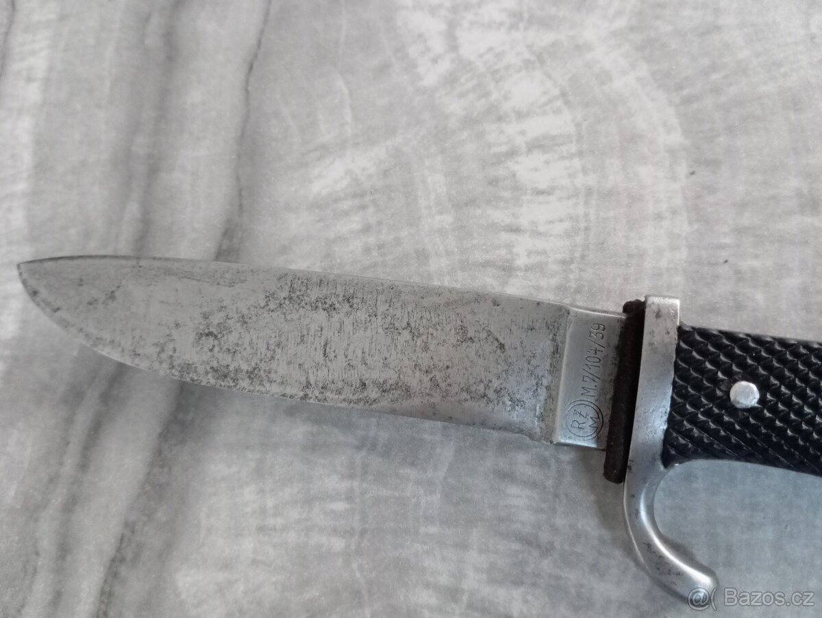 Německý nůž Zeitler -Wien RZ M 7/107/39 - 2