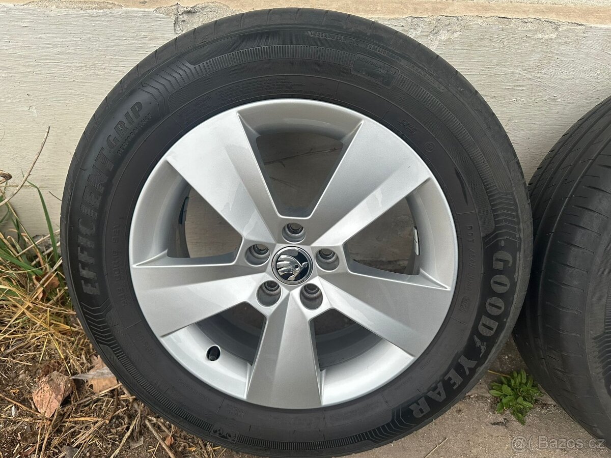 Alu kola 5x100 R16 Kamiq , Scala - top stav - 2