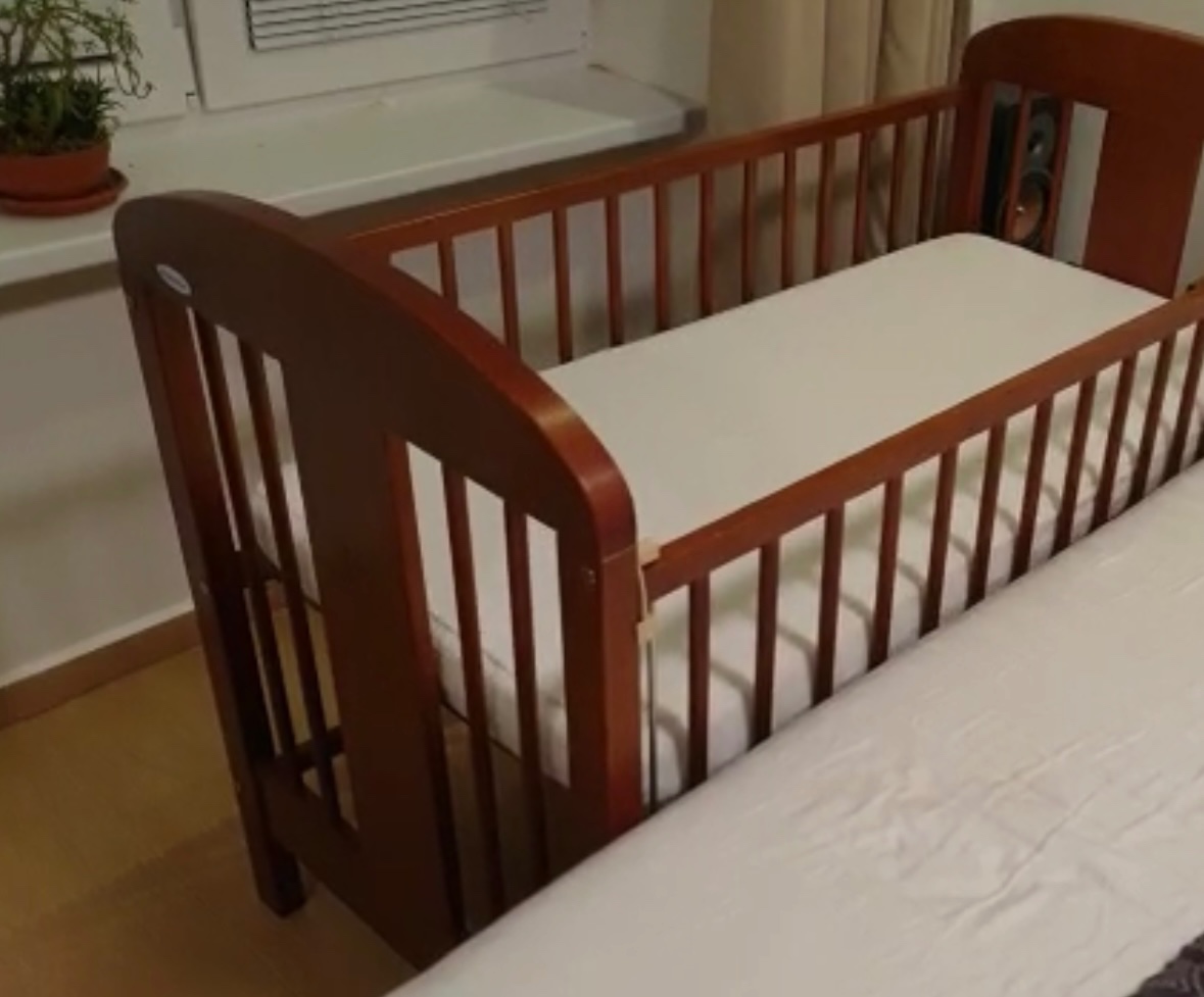 Dětská postýlka Puppolina včetně matrace a nebes - 2