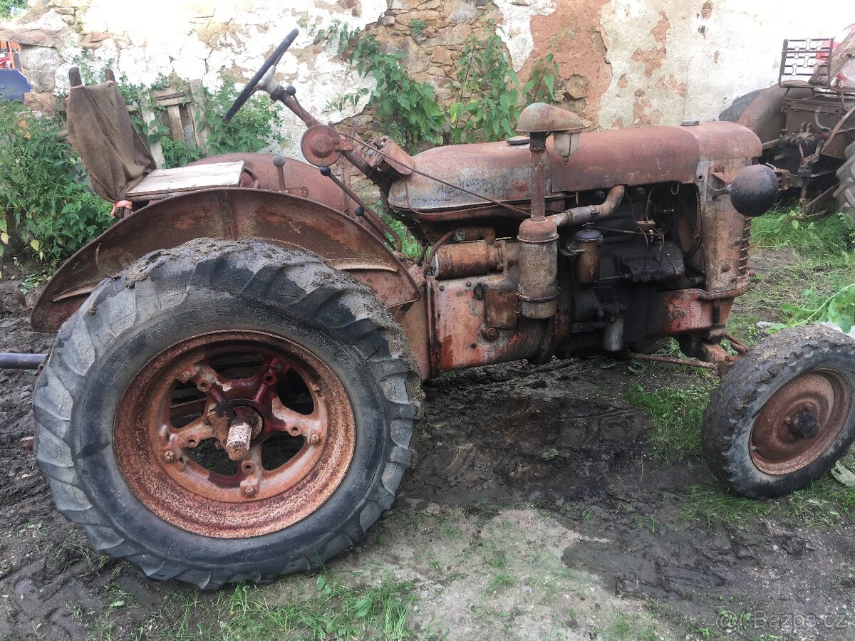 Zetor 25N origo stav a náprava - 2