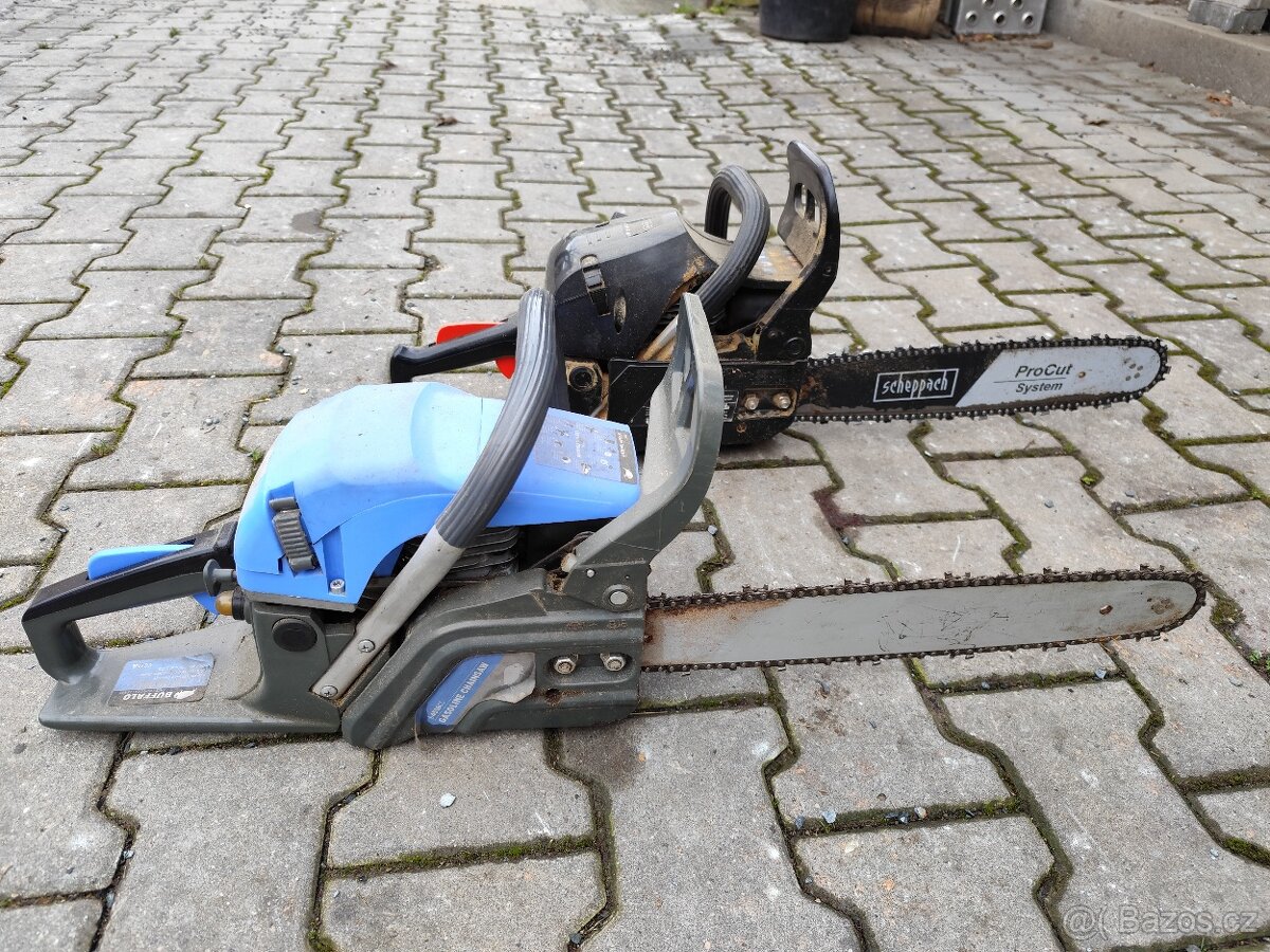 Dvě motorové pily - 2