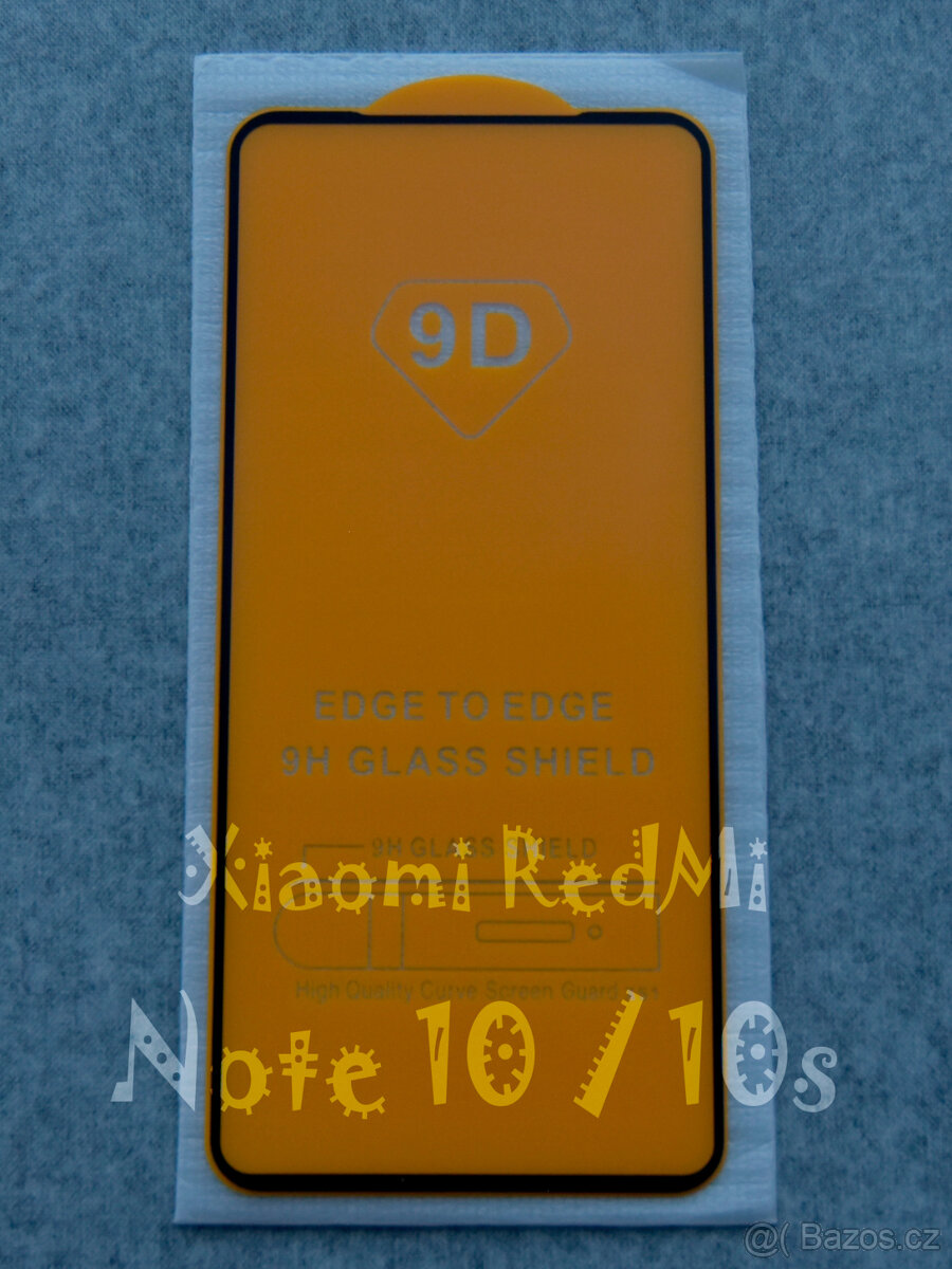 9D tvrzené sklo Xiaomi RedMi Note 10 / 10S / 10 Pro - 2