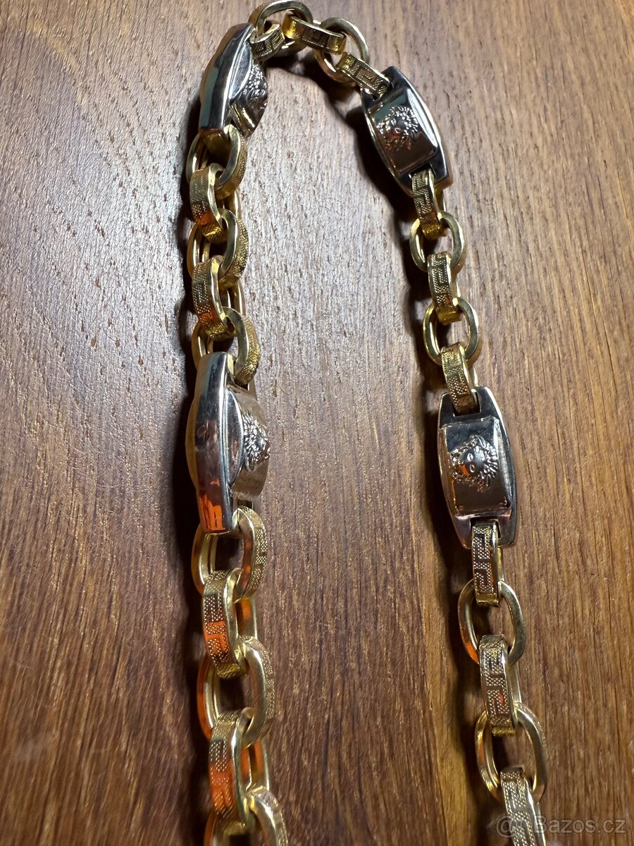 Zlatý řetěz Versace 61g - 2