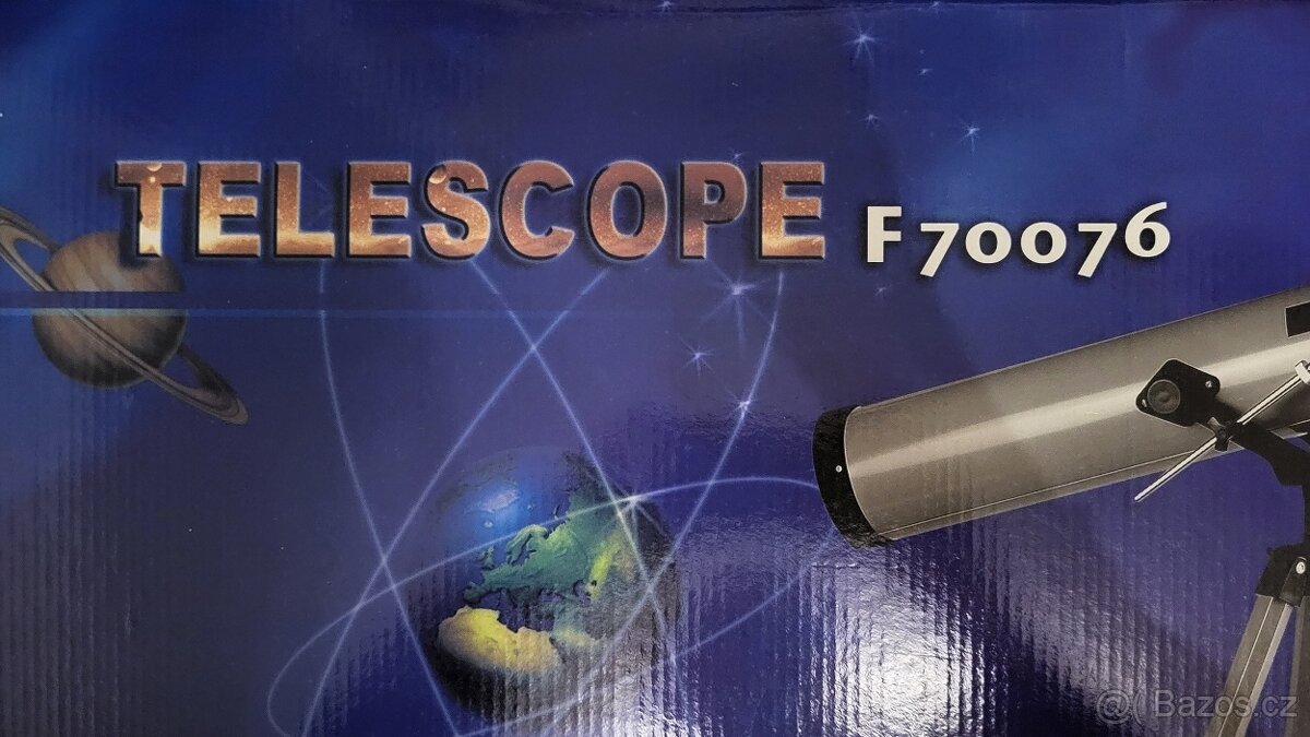 Hvězdářský dalekohled Telescope F70076 - 2