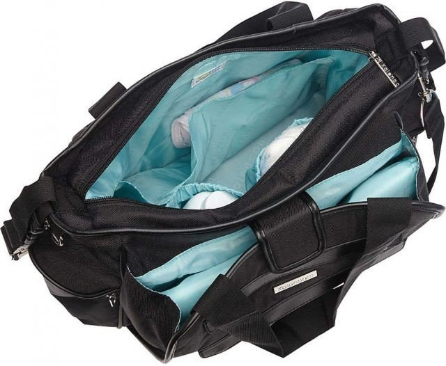 Kalencom Přebalovací taška Nola Black/Aquarelle - 2